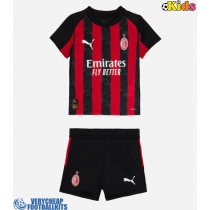 AC Milan Strahinja Pavlovic #31 Replica Home Minikit 2025-26 Short Sleeve (+ pants)